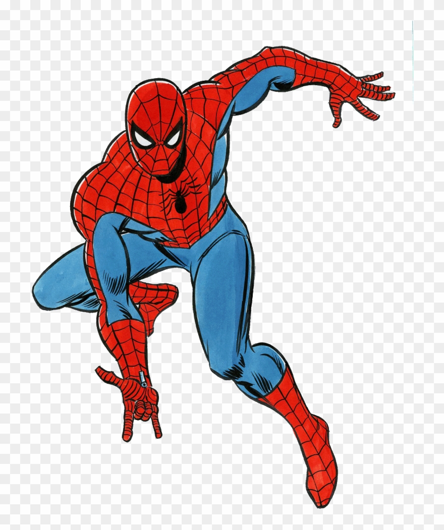 Spiderman clipart animated.