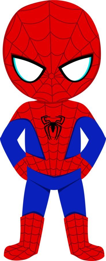 Spider man baby clipart