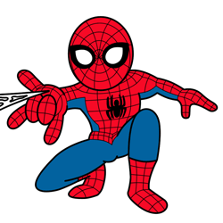 Collection of Spider man clipart