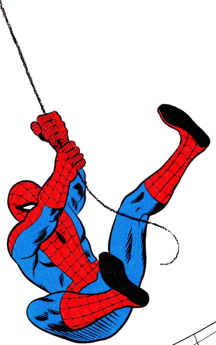 spider man clipart comic