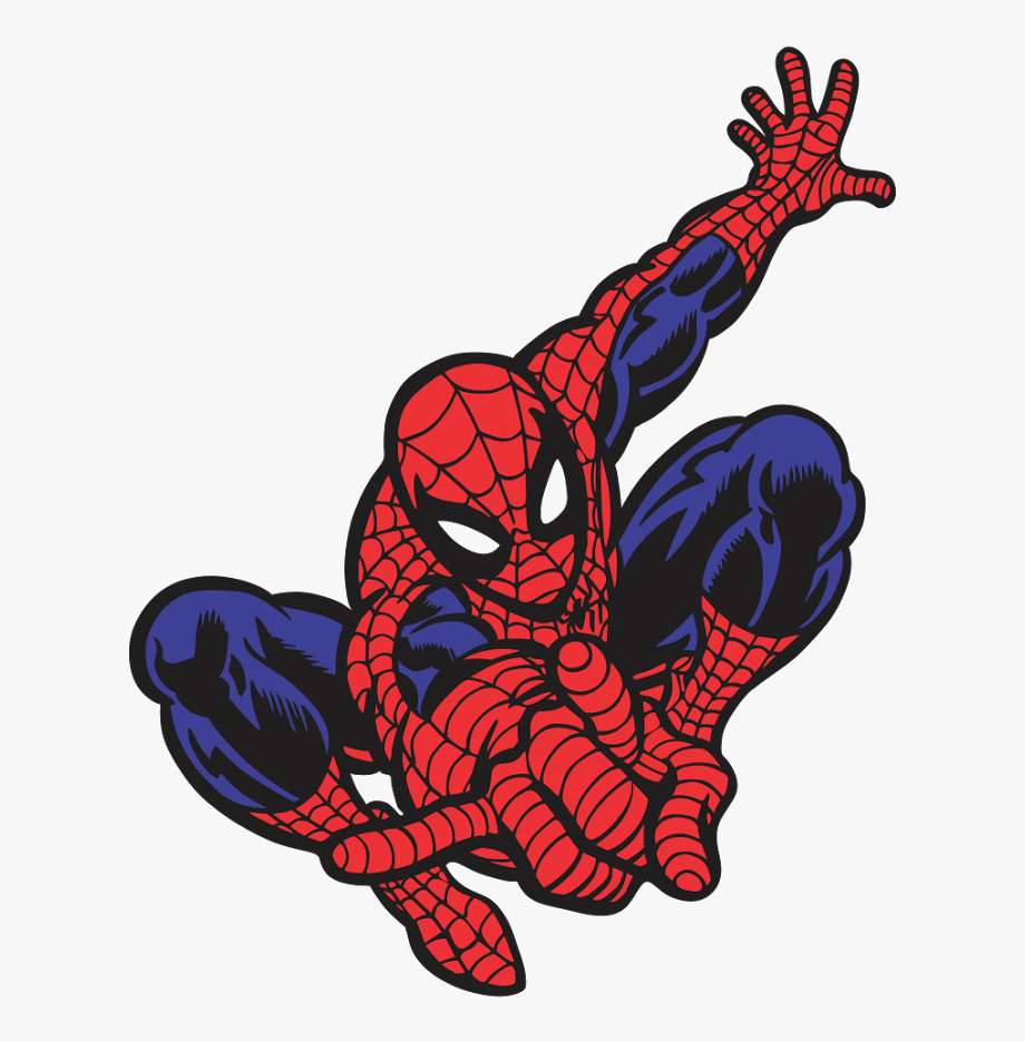 Spiderman clipart web.
