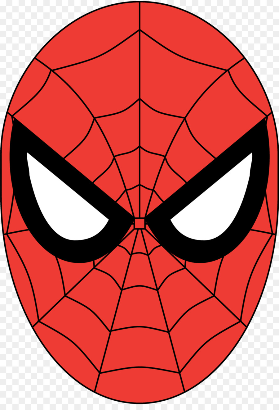Spiderman Face clipart