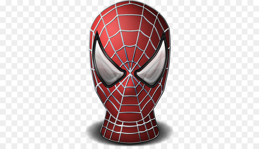 Spiderman head clipart.
