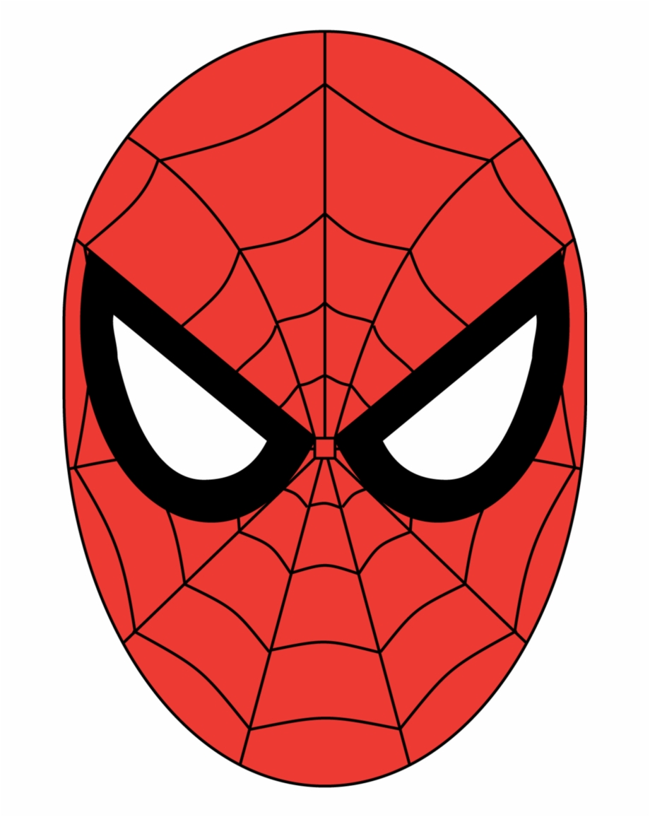 spider man clipart head