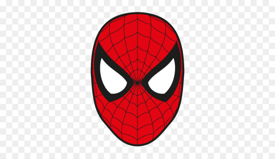 Spiderman mask clipart.
