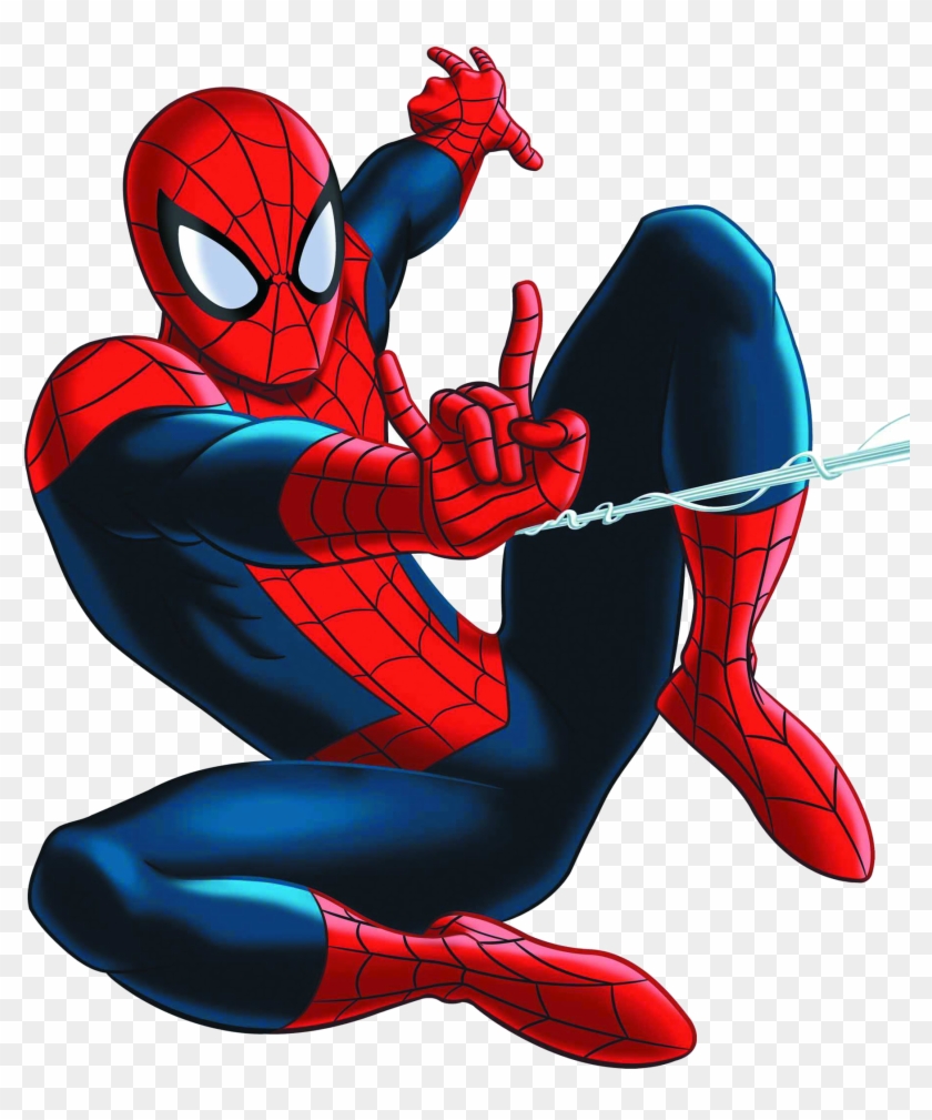 Spiderman clipart transparent.