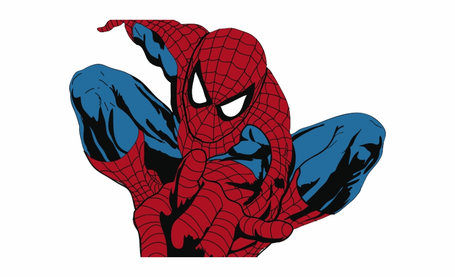 Iron spiderman clipart.