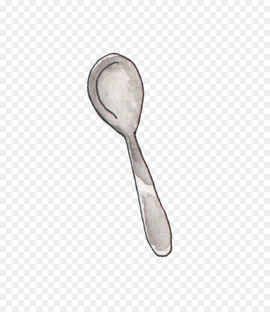 Cute spoon drawing.