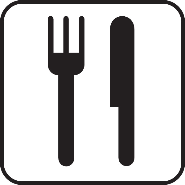 Fork And Spoon clip art Free vector in Open office drawing
