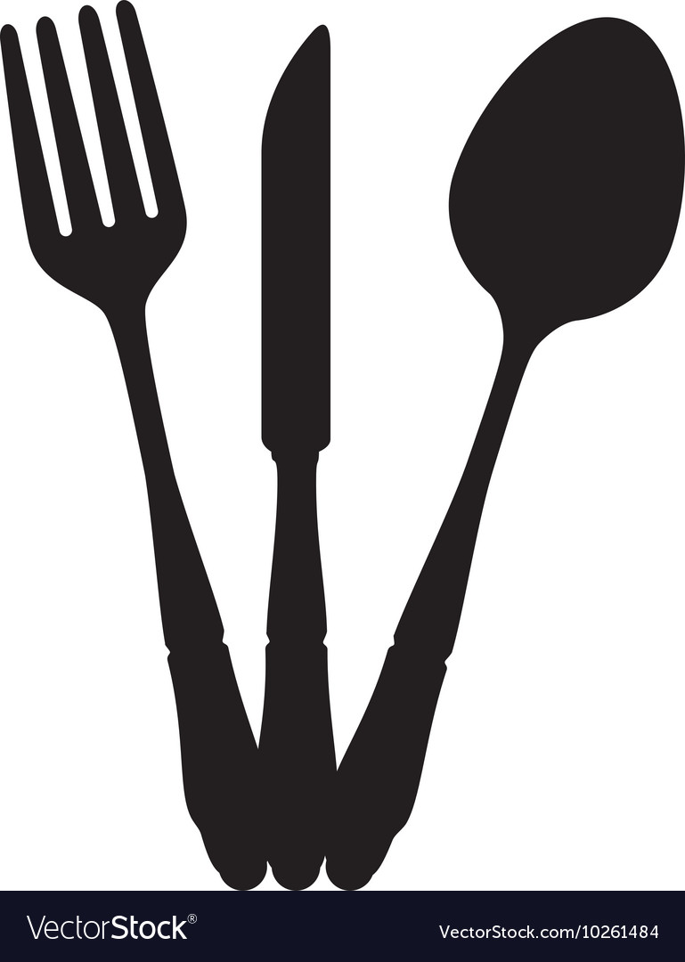 Silverware fork knife spoon