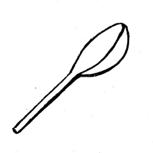 Free spoon clipart.