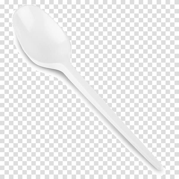 White spoon illustration, Dessert spoon Plastic Cutlery