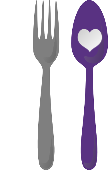 Spoon heart png.