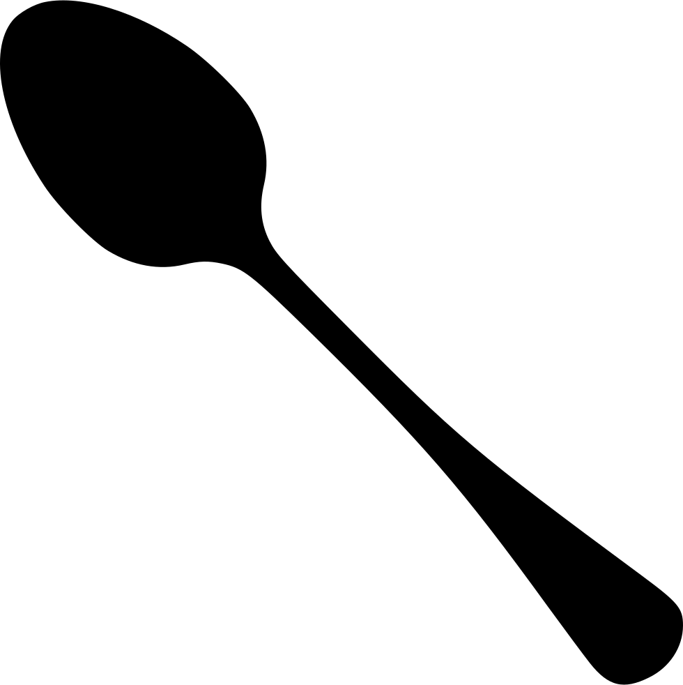 Fork clipart silhouette.