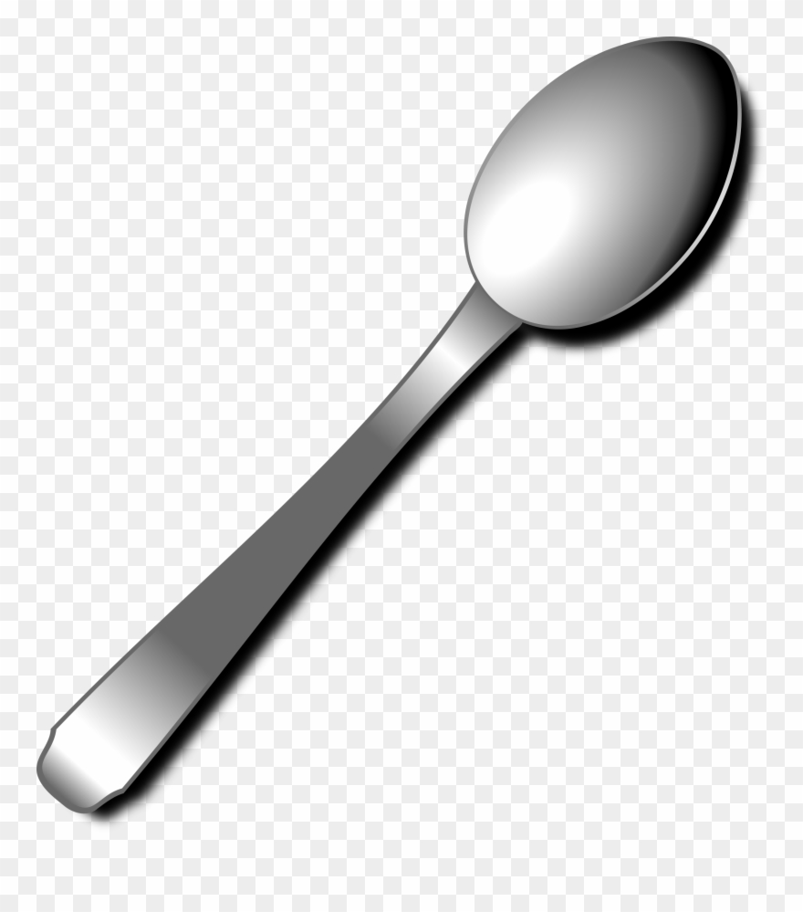 Silver Clipart Cooking Spoon