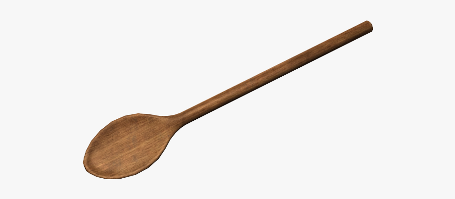 Spoon clipart wooden.