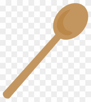 spoon clipart wooden