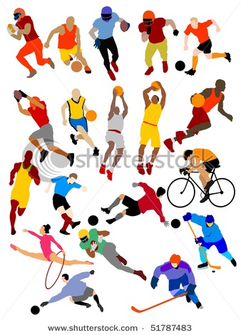 All sports clipart.