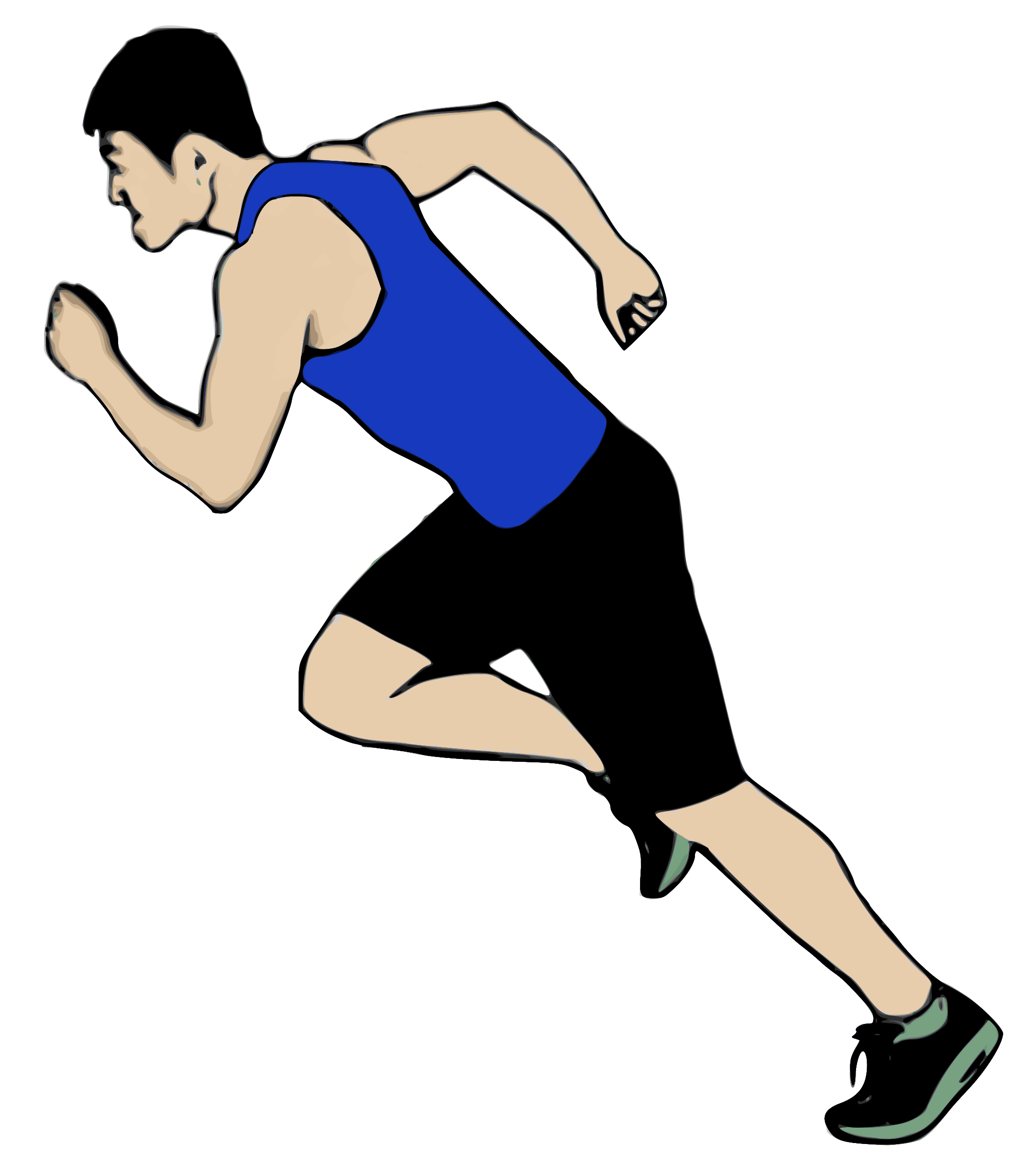 sports clipart runner
