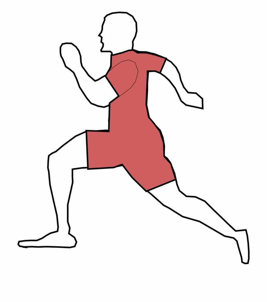 Man running male.