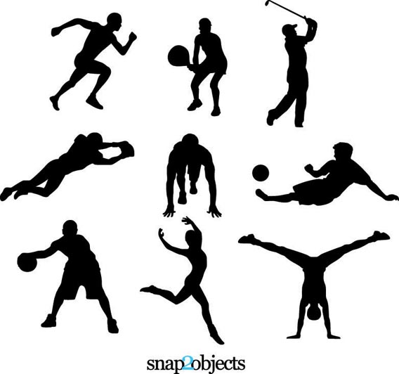 Free Silhouette Sports, Download Free Clip Art, Free Clip