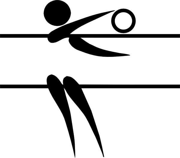 Olympic Sports Volleyball Indoor Pictogram clip art Free