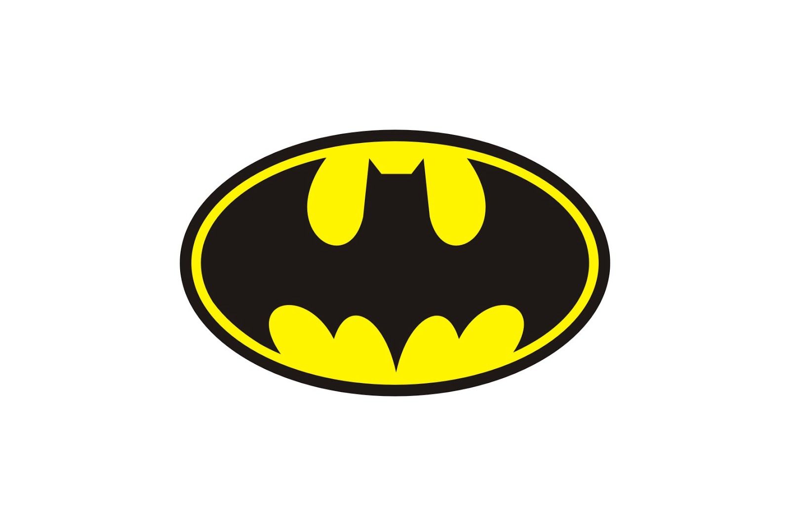 Batman logo printable.