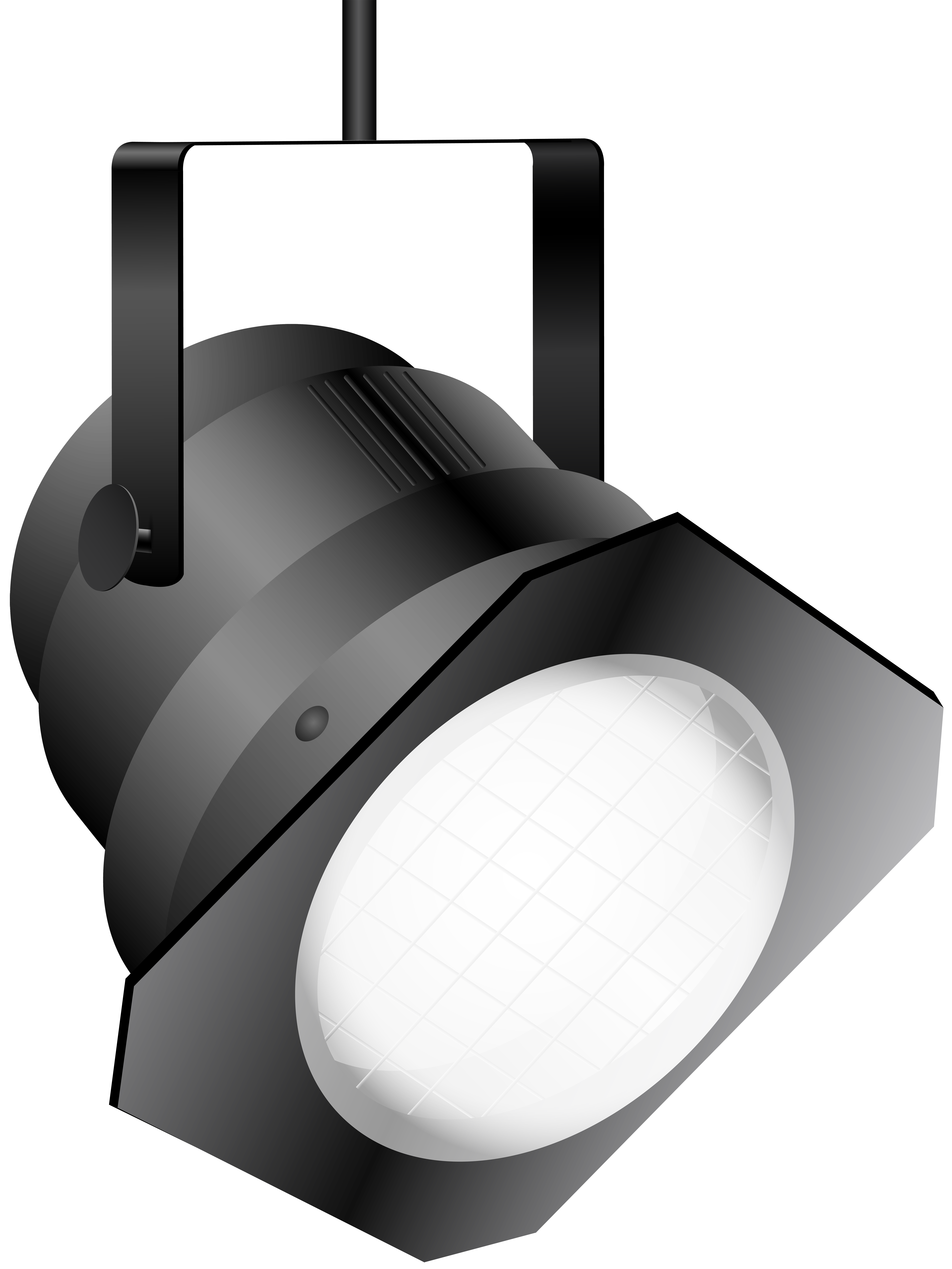 White Spotlight PNG Clip Art