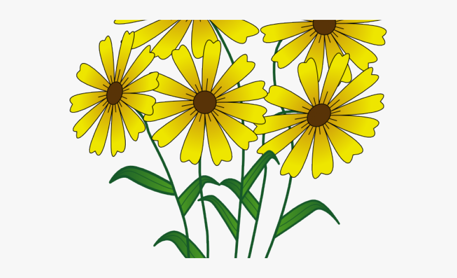 spring flowers clipart yellow