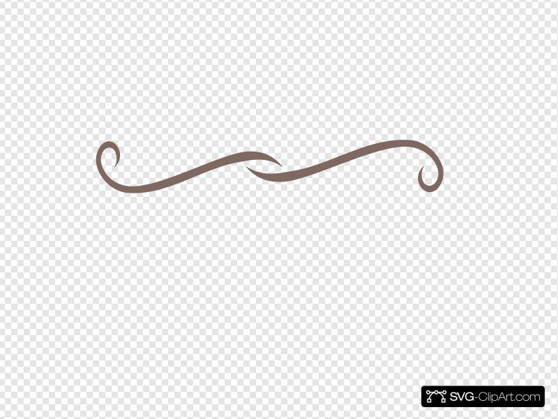 Greyish Divider Squiggle Clip art, Icon and SVG