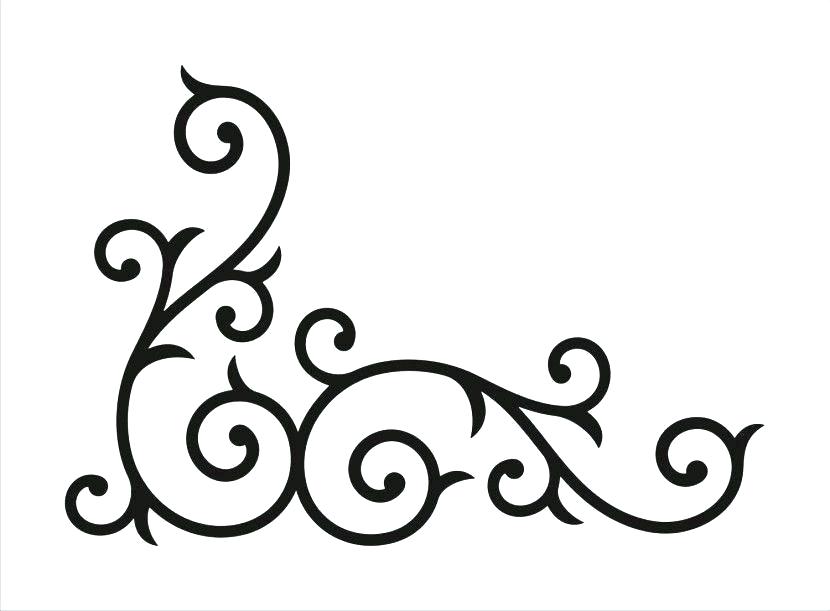 Squiggly Designs Clip Art Cute Squiggle Design Image Home