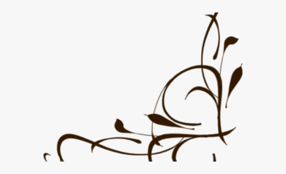 Fancy squiggle clipart.
