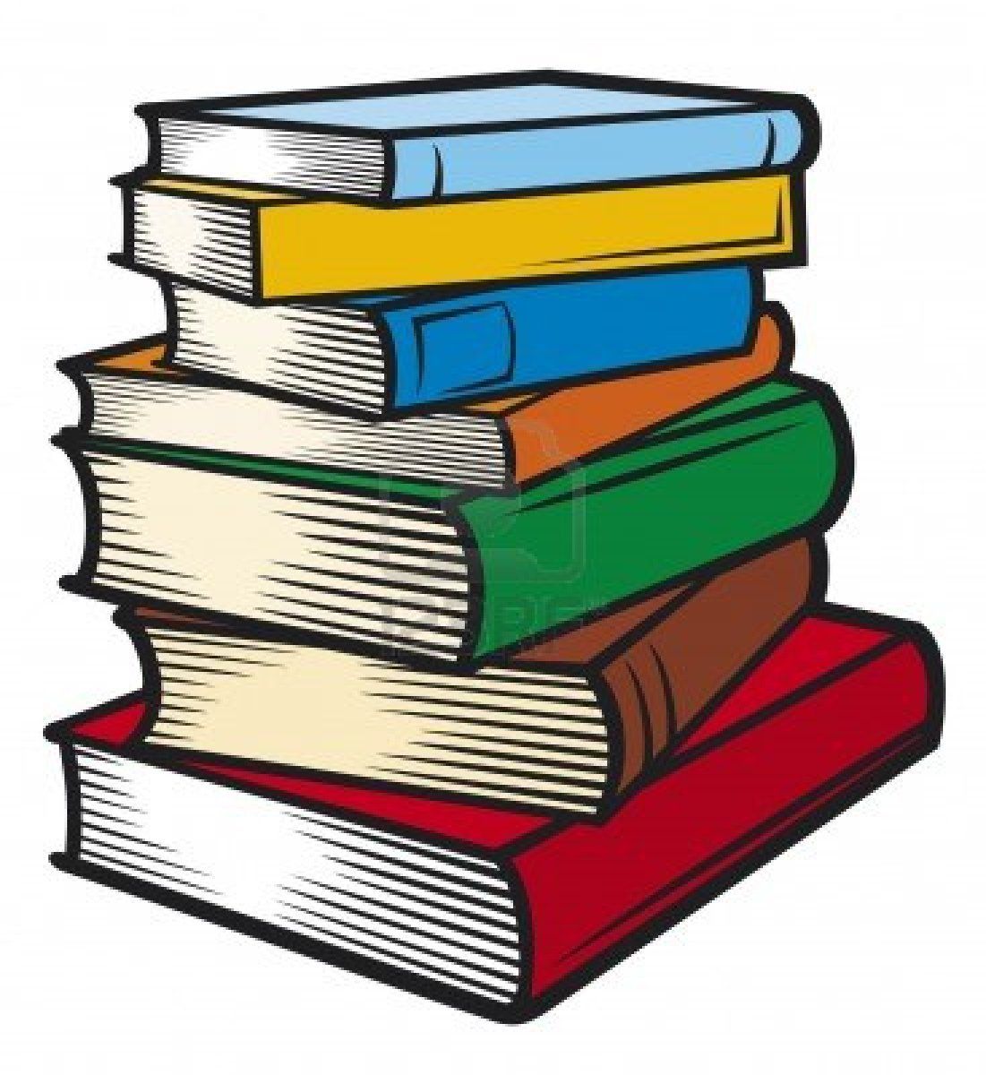 stack of books clipart large