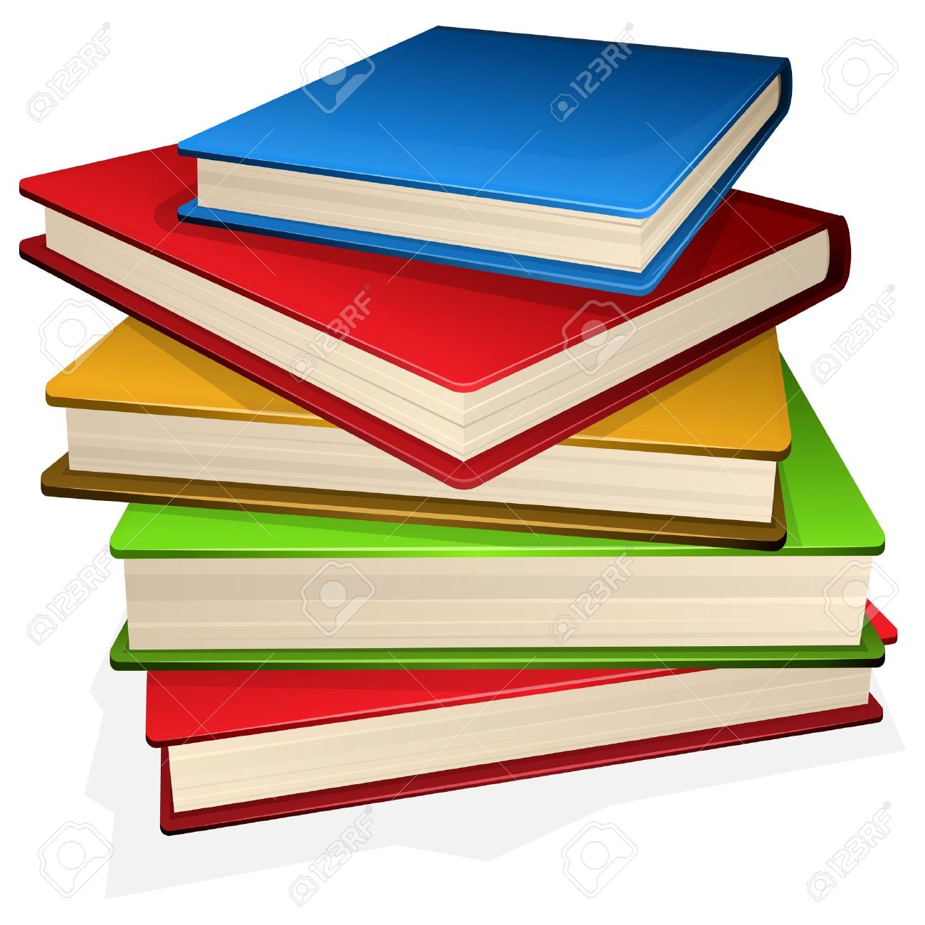 Best Stack Of Books Clipart