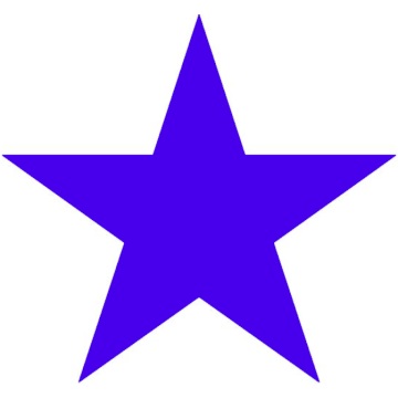 Free blue star.