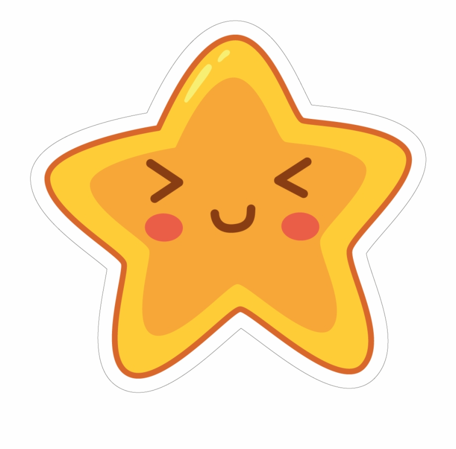 Star Yellow Cute Kawaii Pixel Sticker Png Tumblr