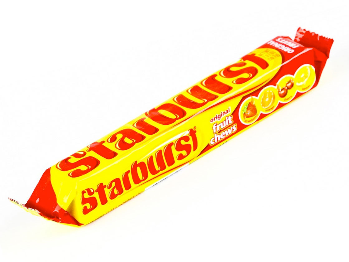 Free starburst candy.