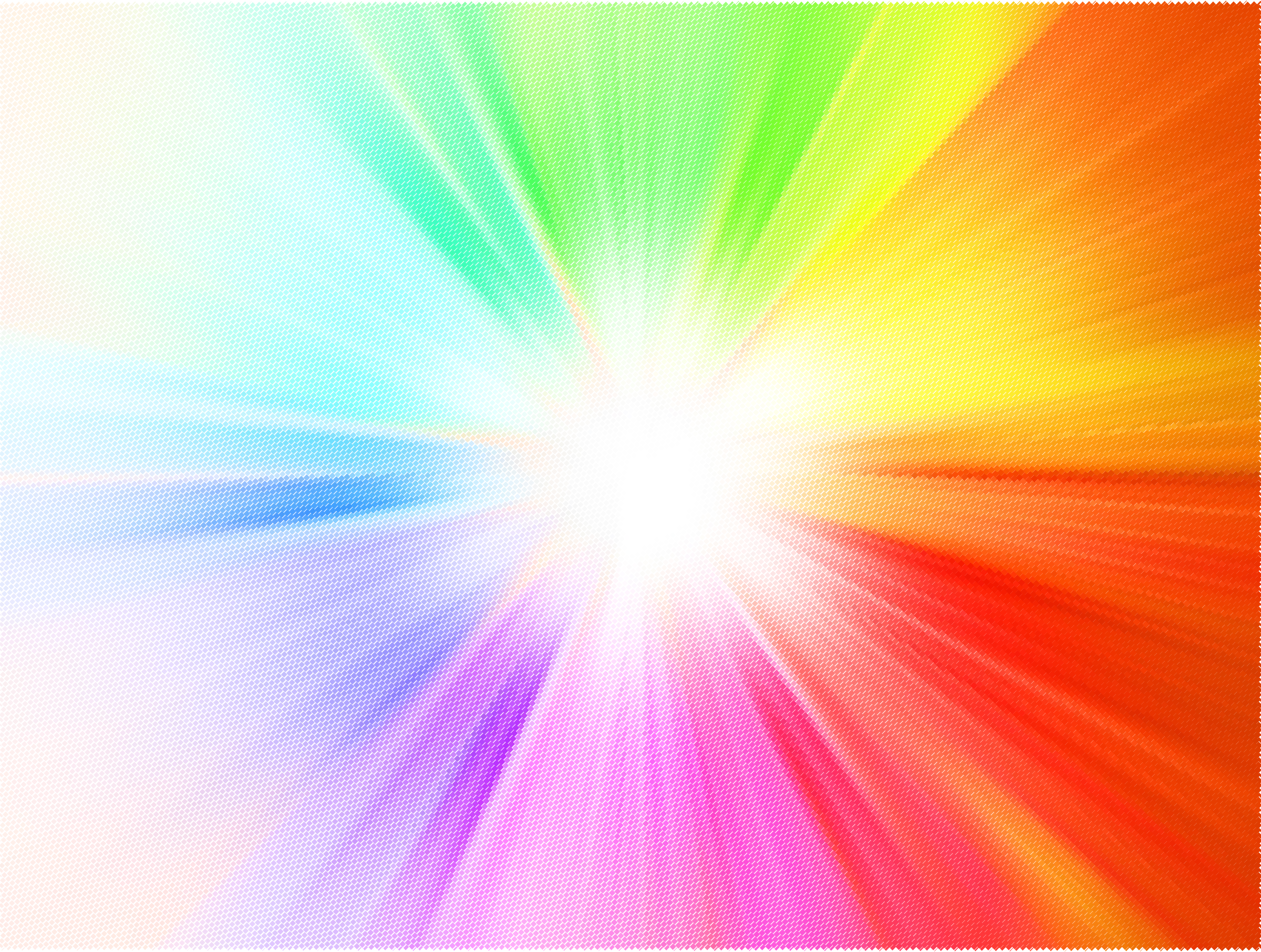 Rainbow Clipart starburst