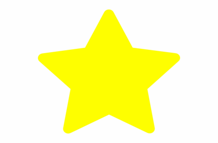 Large Star Template Http Www Clker Com Clipart Yellow
