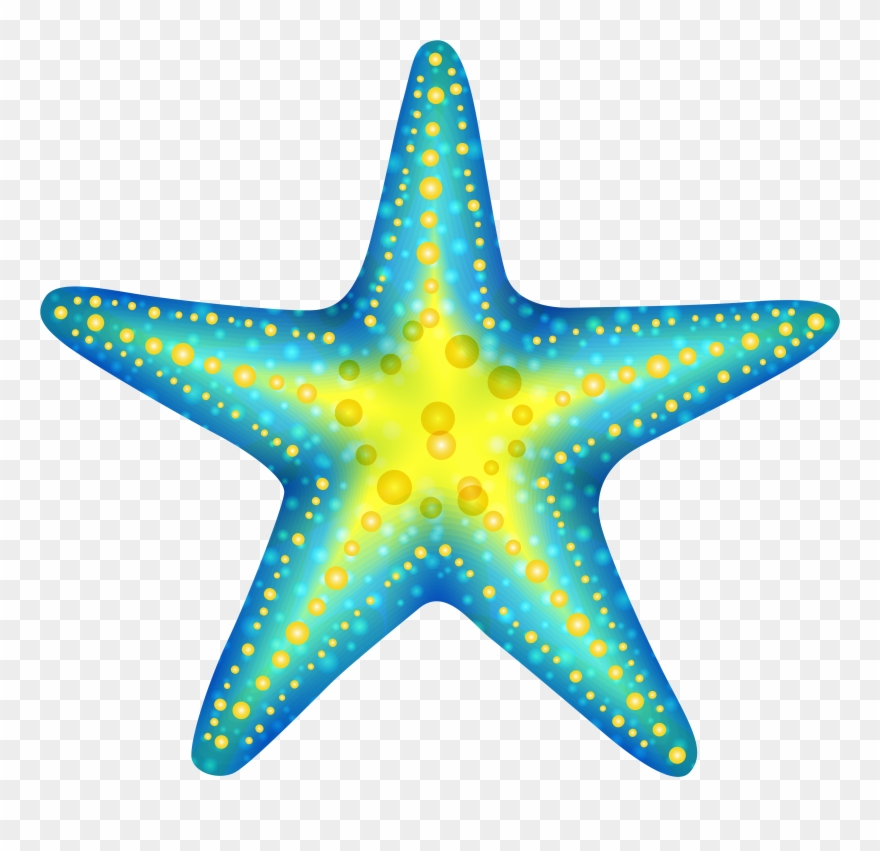 Blue Starfish Png Clip Art