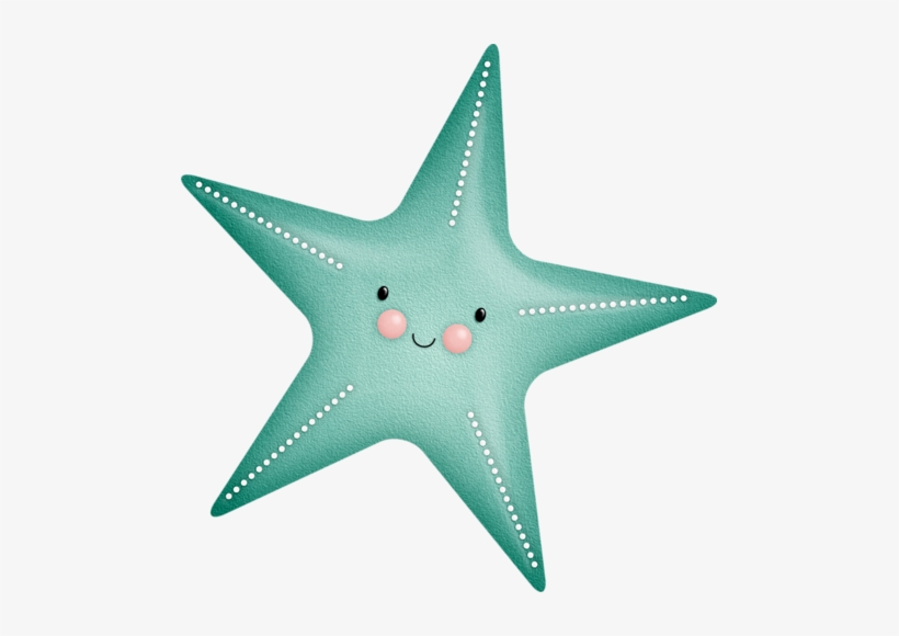 Green clipart starfish.