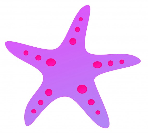 Purple starfish free.