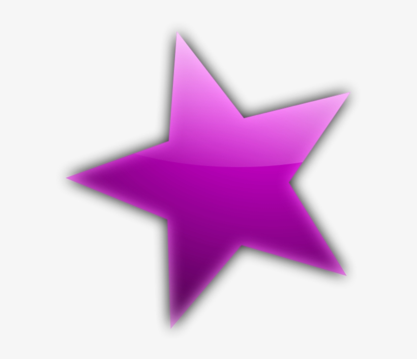 Download Free png Purple Star Flower Clipart