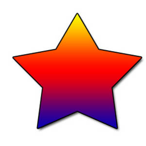 Rainbow Stars Clipart