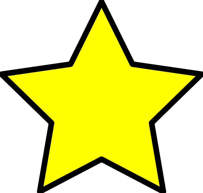 Free Picture Of Yellow Star, Download Free Clip Art, Free