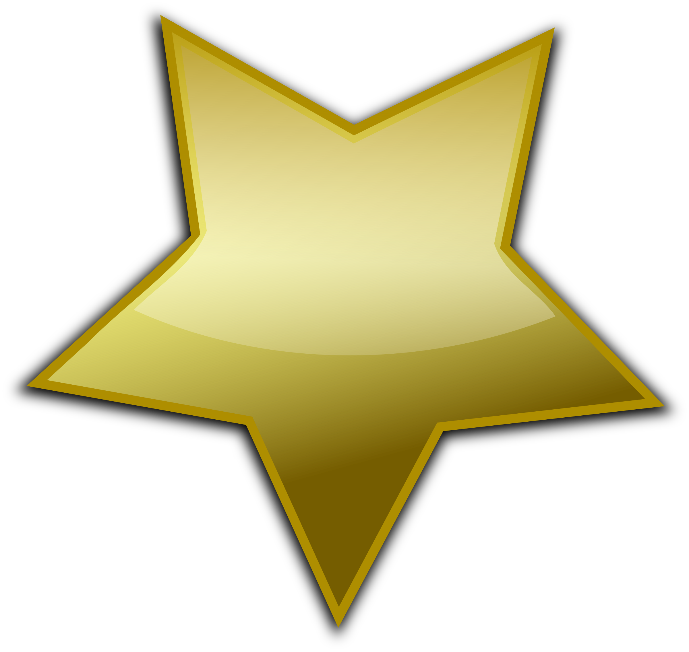 Stern gold png.