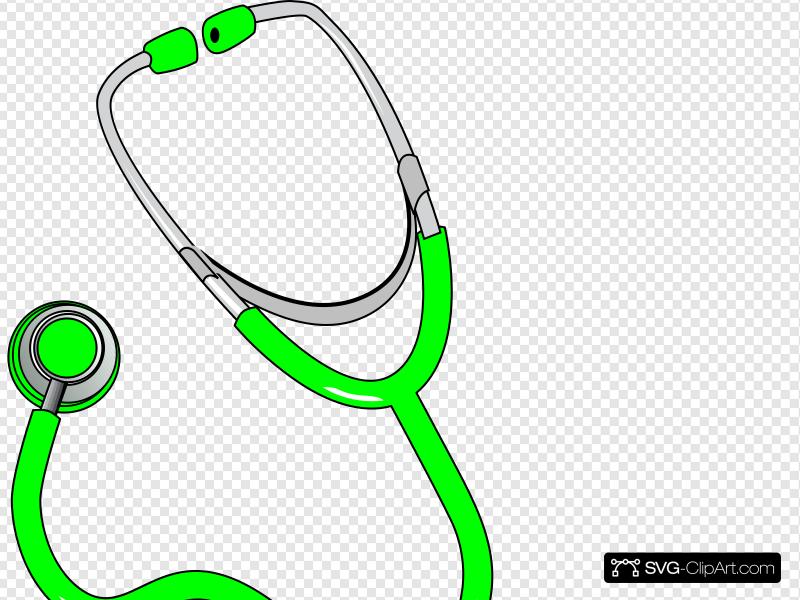 Stethoscope clip art.