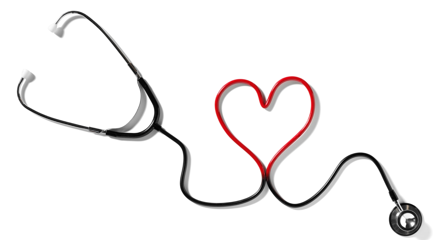 Stethoscope heart clipart.