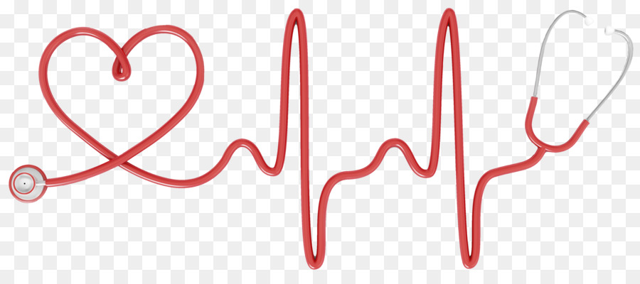 Heartbeat stethoscope clipart.