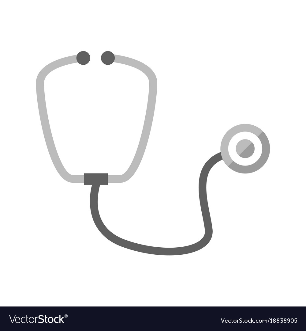 Simple stethoscope symbol